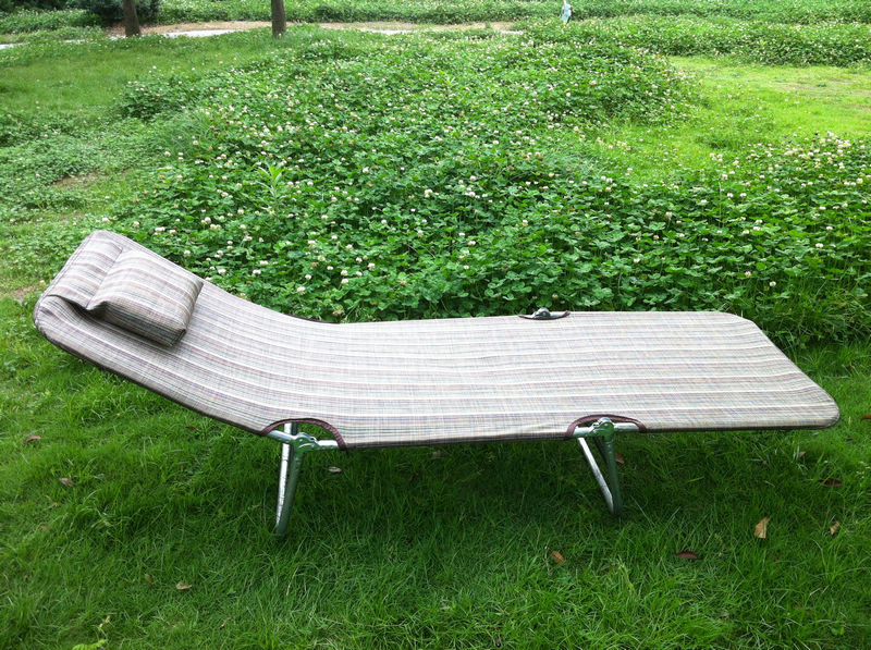 热卖折叠床 角度随心调 沙滩床 午休床 沙滩椅 布艺床 午休床