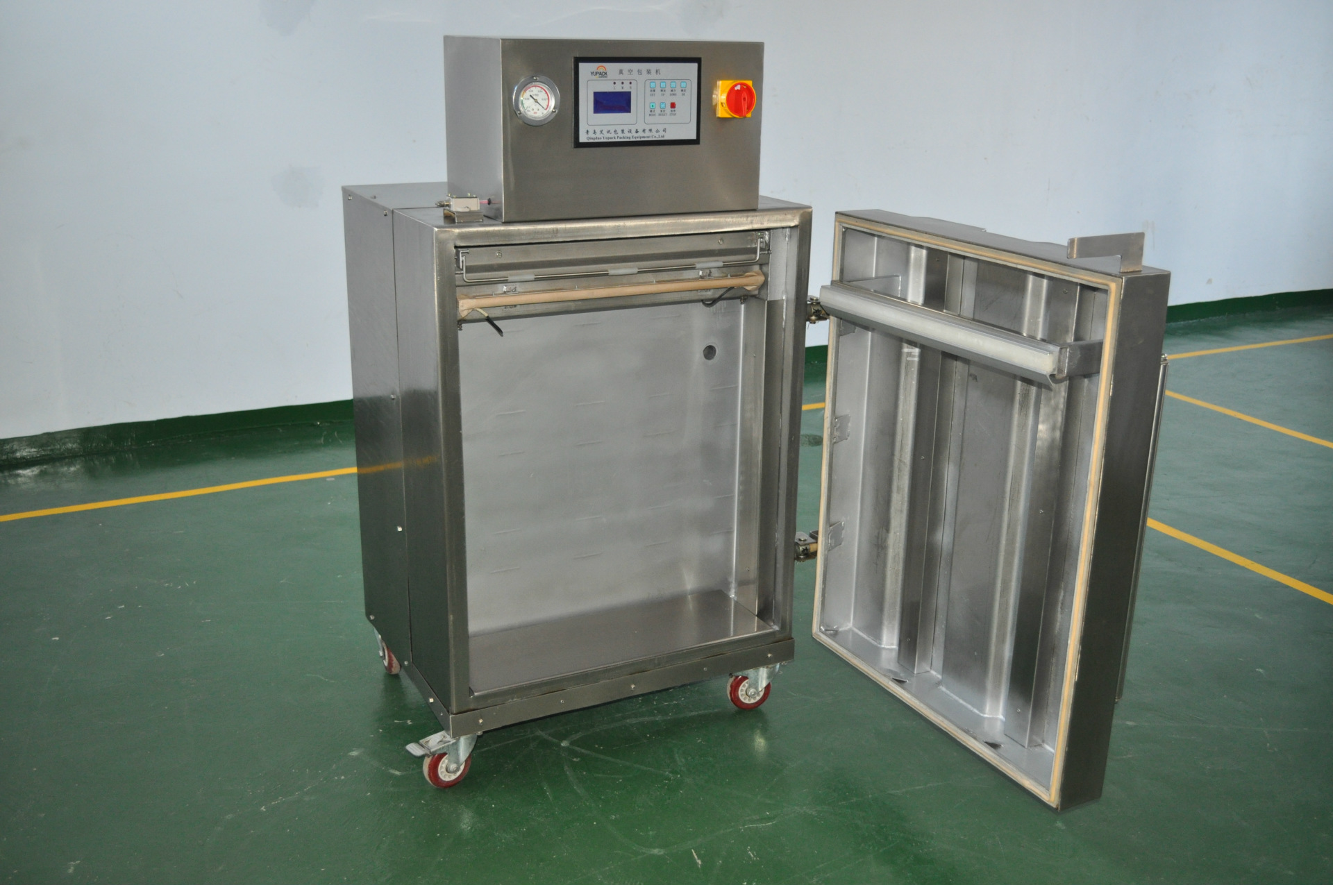 艾讯yupack dzg-800立柜式真空包装机 粉末液体大袋真空包装