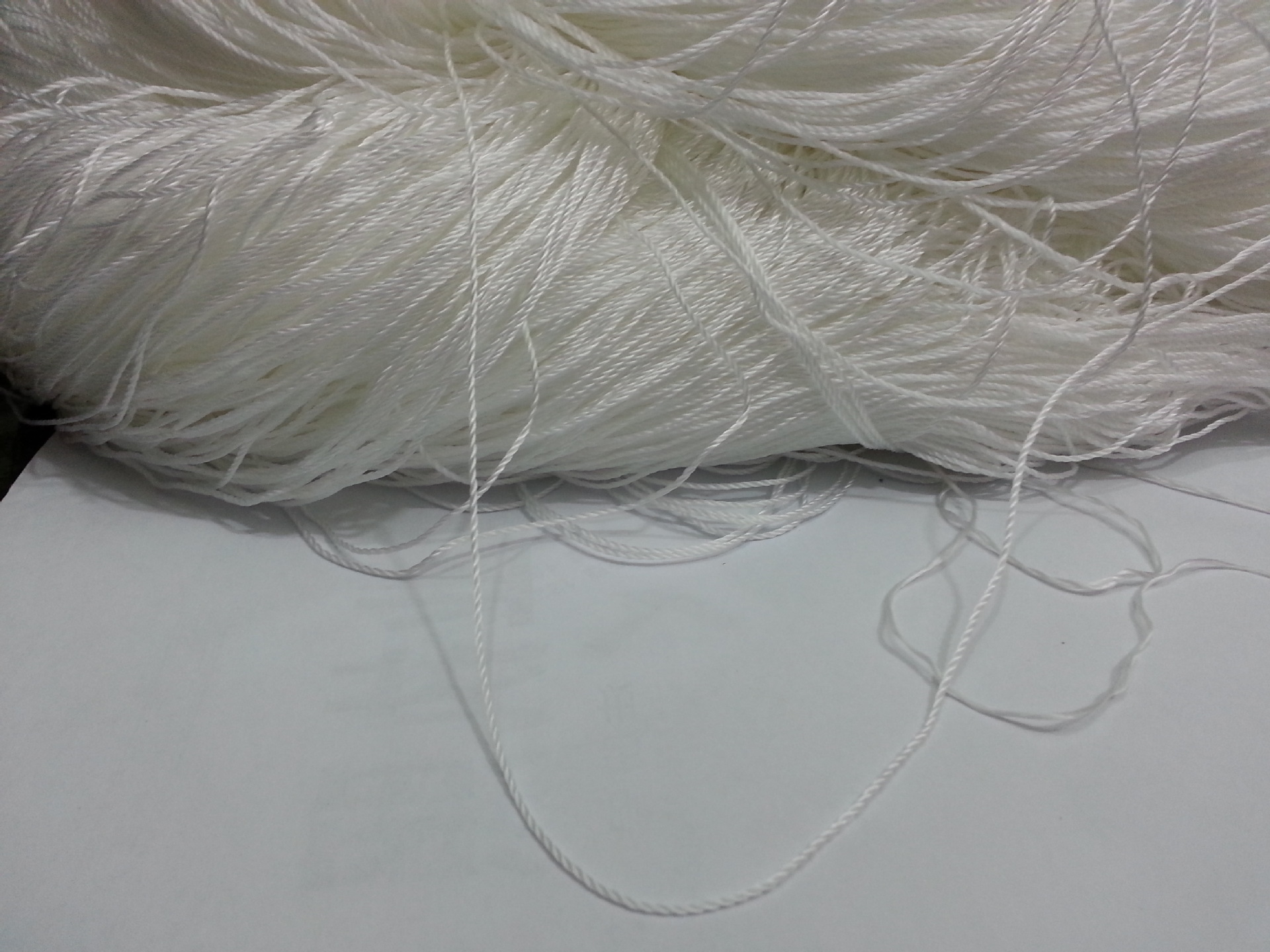 丙纶合股线黑的 白的 锦纶合股线 厂家直供