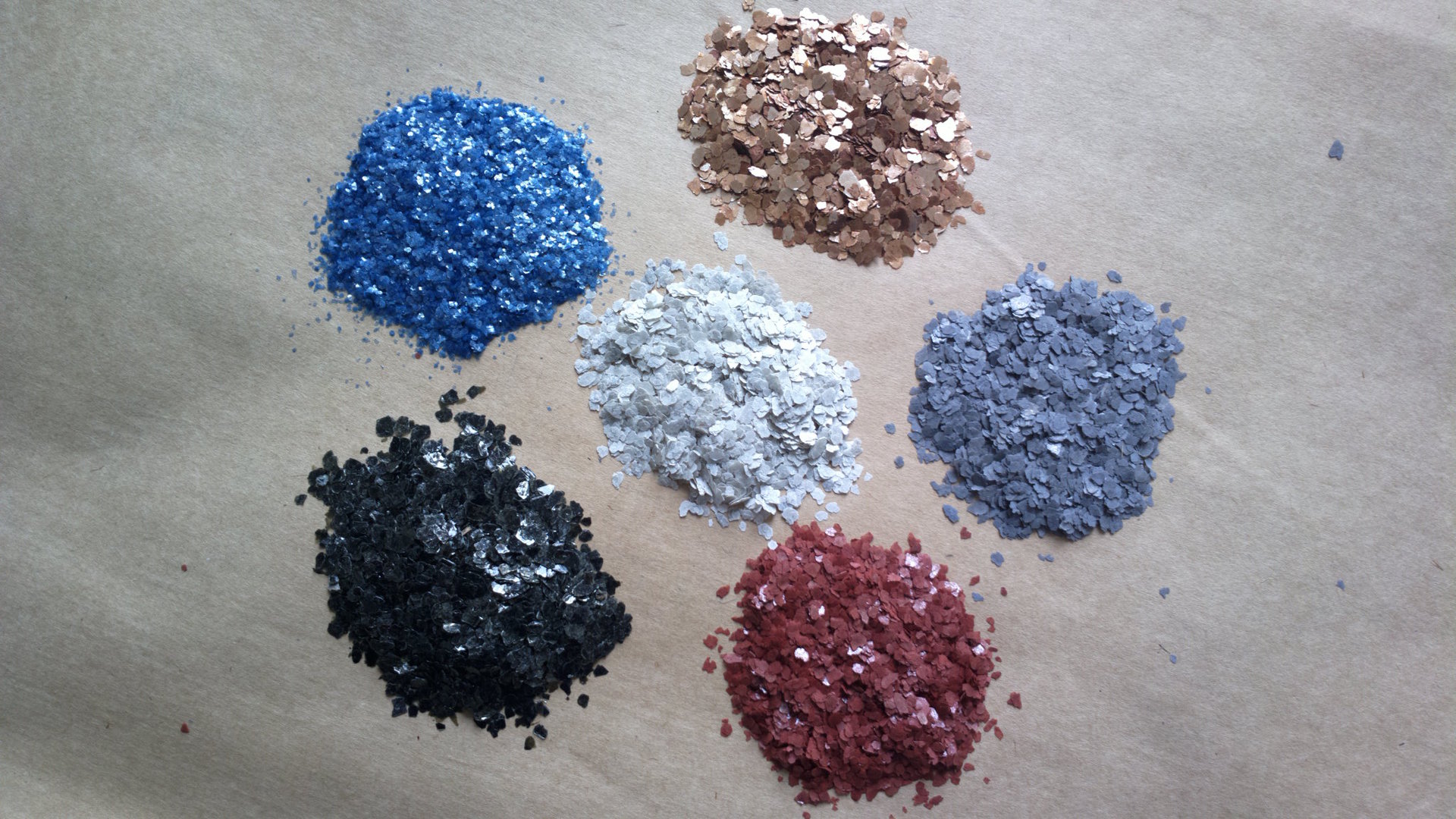 厂价供应各种规格彩色云母云母片