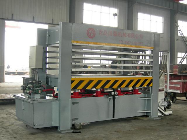 人造板贴面热压机