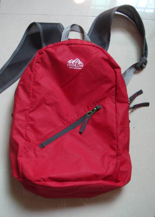 皮肤包防水超轻便薄可折叠收纳双肩背包-阿里巴巴