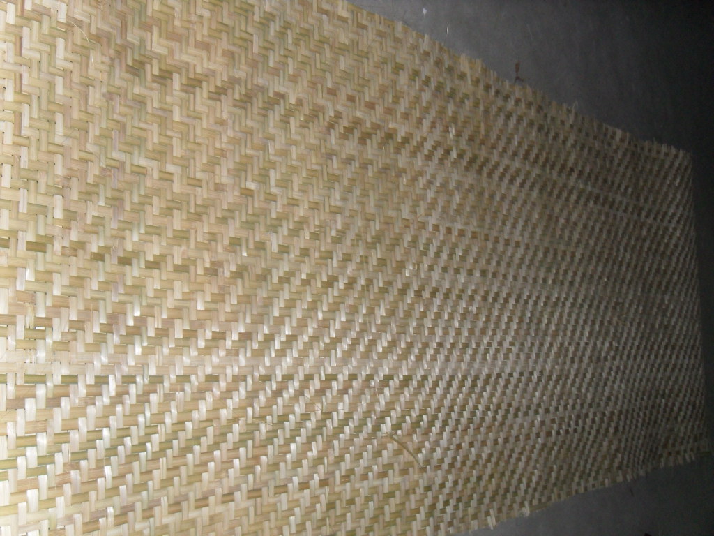 厂家批发纯手工竹编织竹席农庄装饰竹制品厚竹凉席定做厚竹席1.