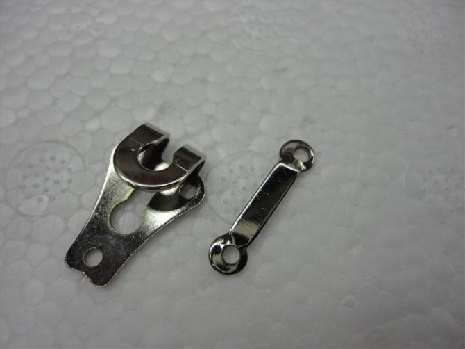 金属西裤勾纽扣两爪裤钩 三爪不锈钢裤扣 铜铁西裤辅料纽扣