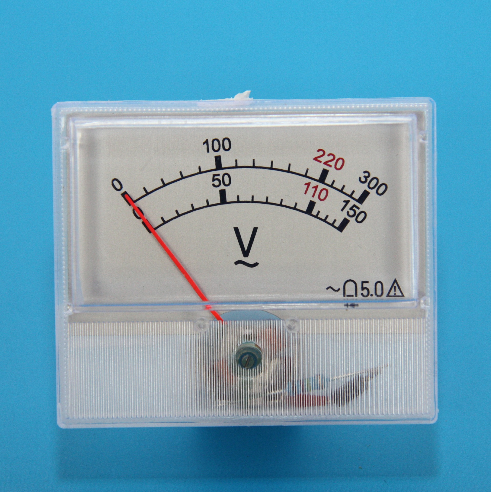 供应仿日表55*47电流电压表 指针式交流电压表 学生实验仪器仪表