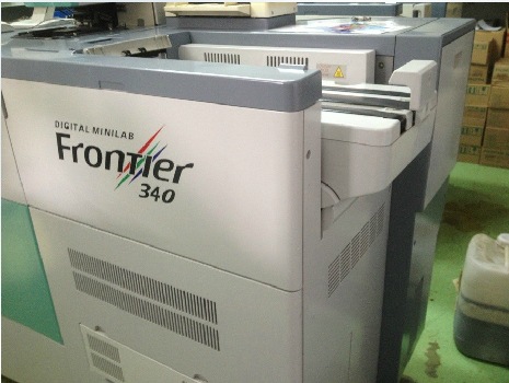 0成交0台二手富士彩扩机魔术手fuji frontier 340激光数码照片冲印机