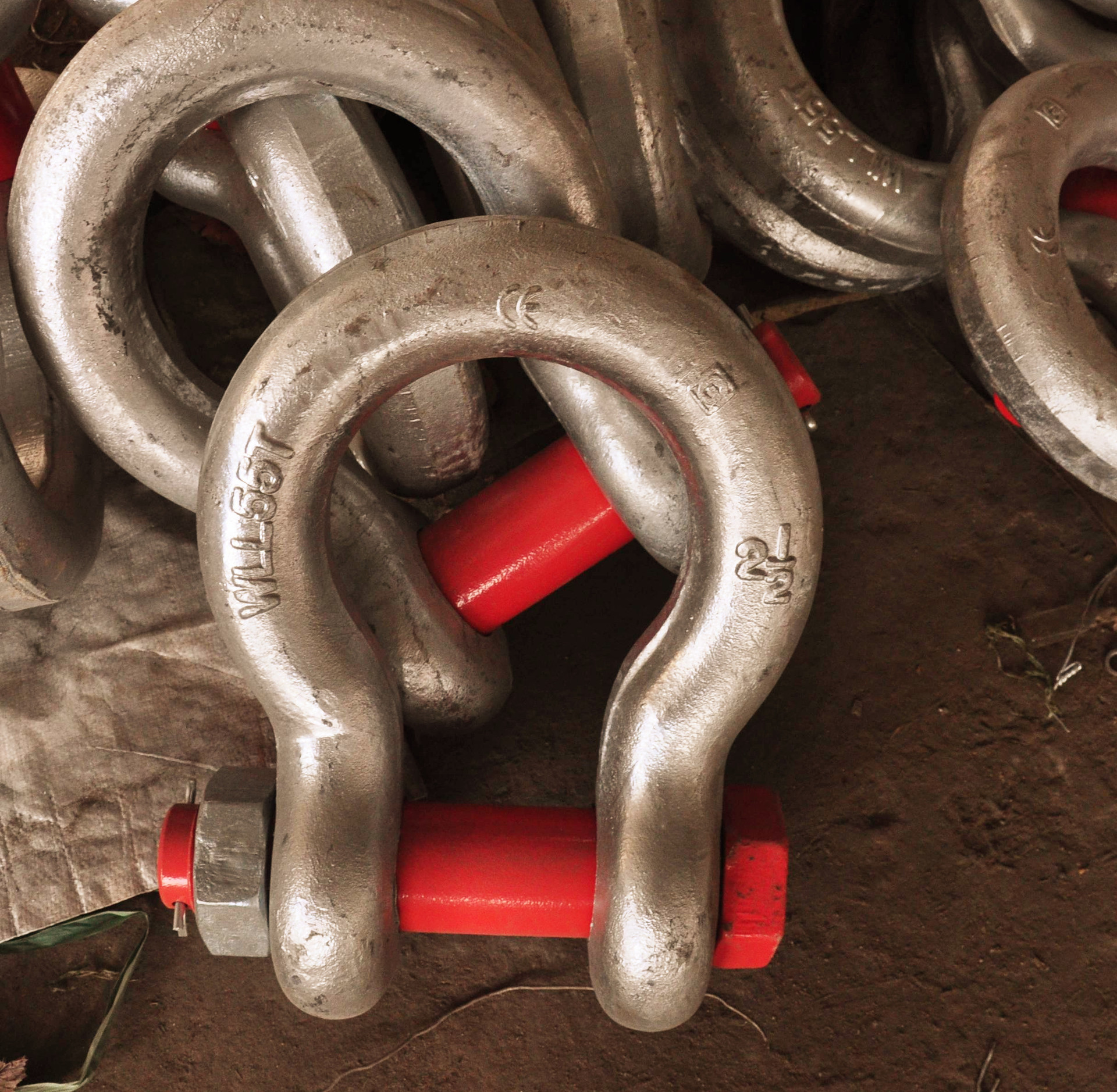 生产:美式模锻卸扣 209 弓形卸扣 screw pin anchor shackle