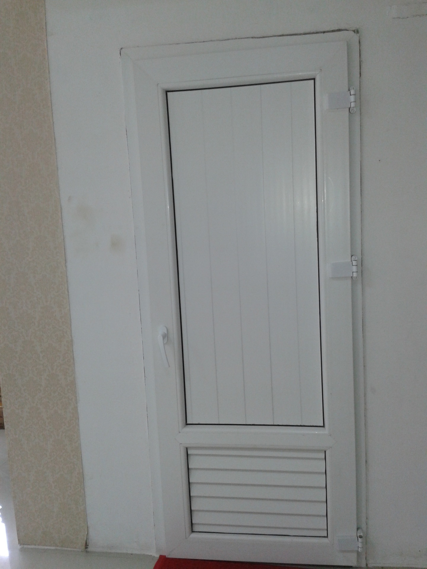 【维博门窗】长期供应塑钢平开门,pvc门窗,玻璃,门板可供选择