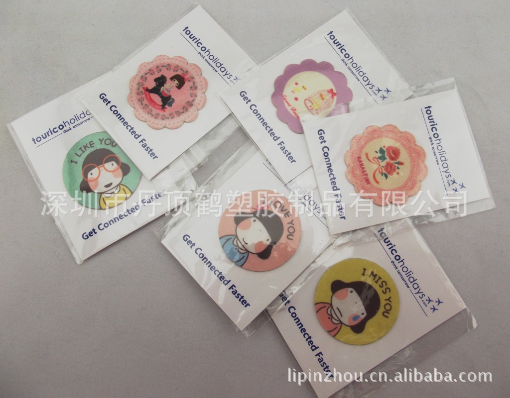 厂家供应:日本海盗王随意贴手机擦,出口品