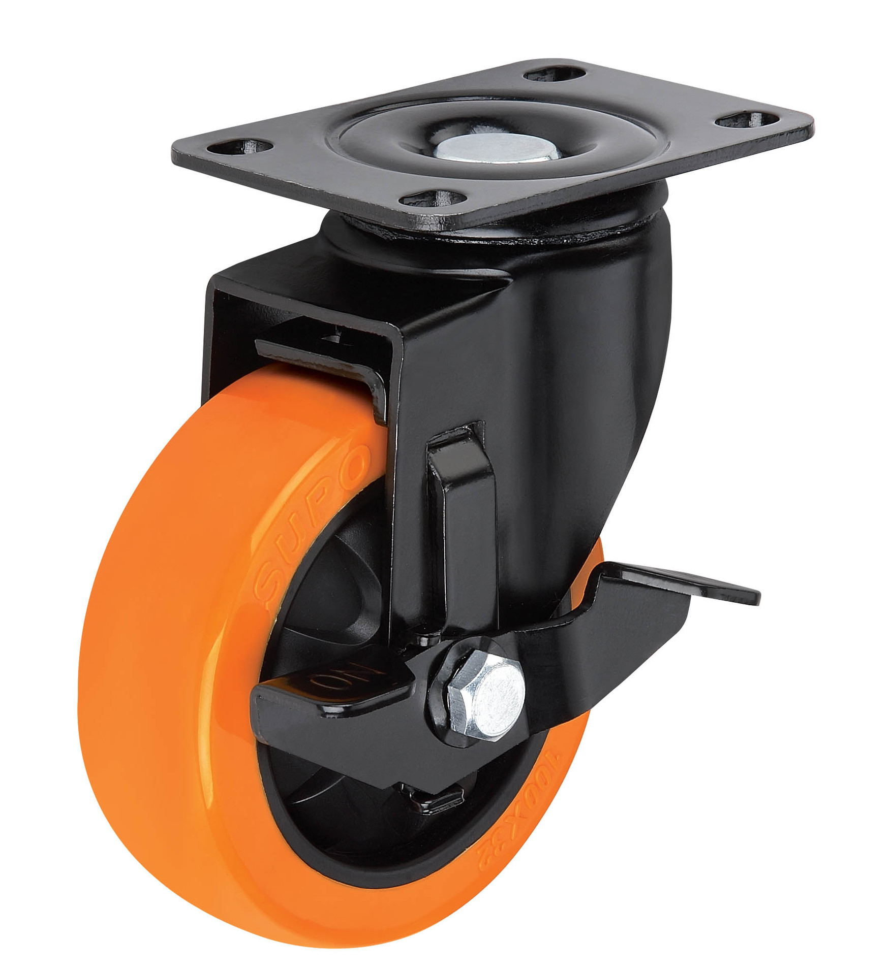 聚氨酯pu轮 浙江向荣脚轮 万向轮东莞市天丰金属制品有限公司