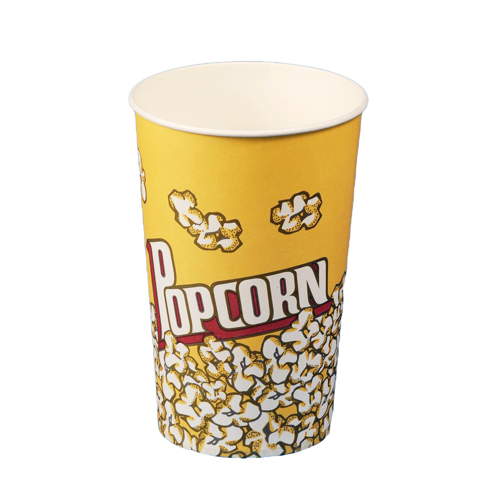 46盎司 厂家直销一次性纸桶 爆米花桶 零食纸杯