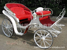 做工精细考究维多利亚休闲婚庆马车 欧式马车 欧洲婚礼专用马车