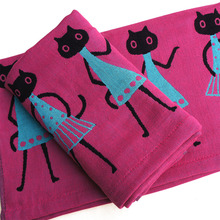 产地最强音美术馆优质纯棉纱布毛巾厂家直销一广限量发售