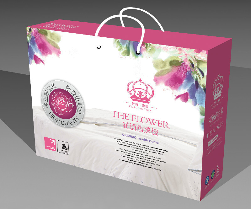 **床上用品四件套精美包装 被子包装 精