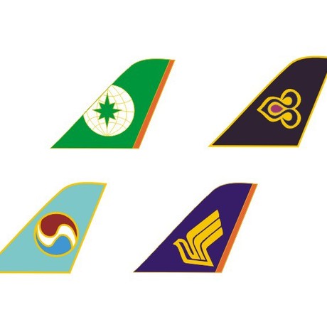 东莞奕杰 skyteam 天合联盟 尾翼徽章 飞机组制服 徽章胸章礼品