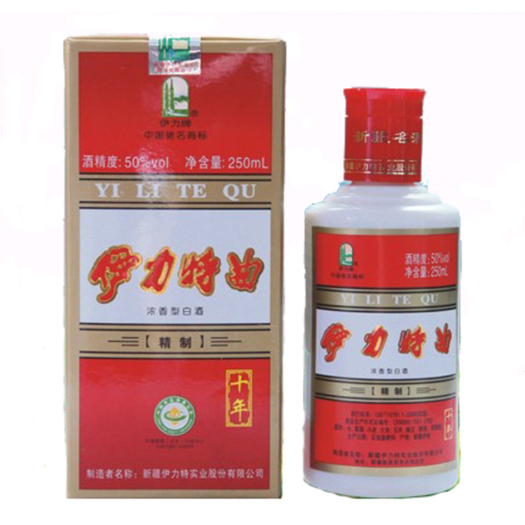 新疆名酒 伊力特曲十年 浓香型 陈
