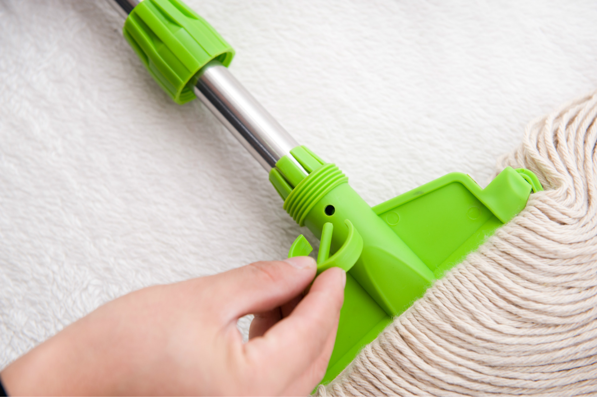 伸缩不锈钢杆工业车间商店酒店大堂尘推 走廊推尘拧水棉线拖把