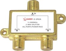佳星JASEN 电视信号功分器  二功分器 一分二 JS-SP02A