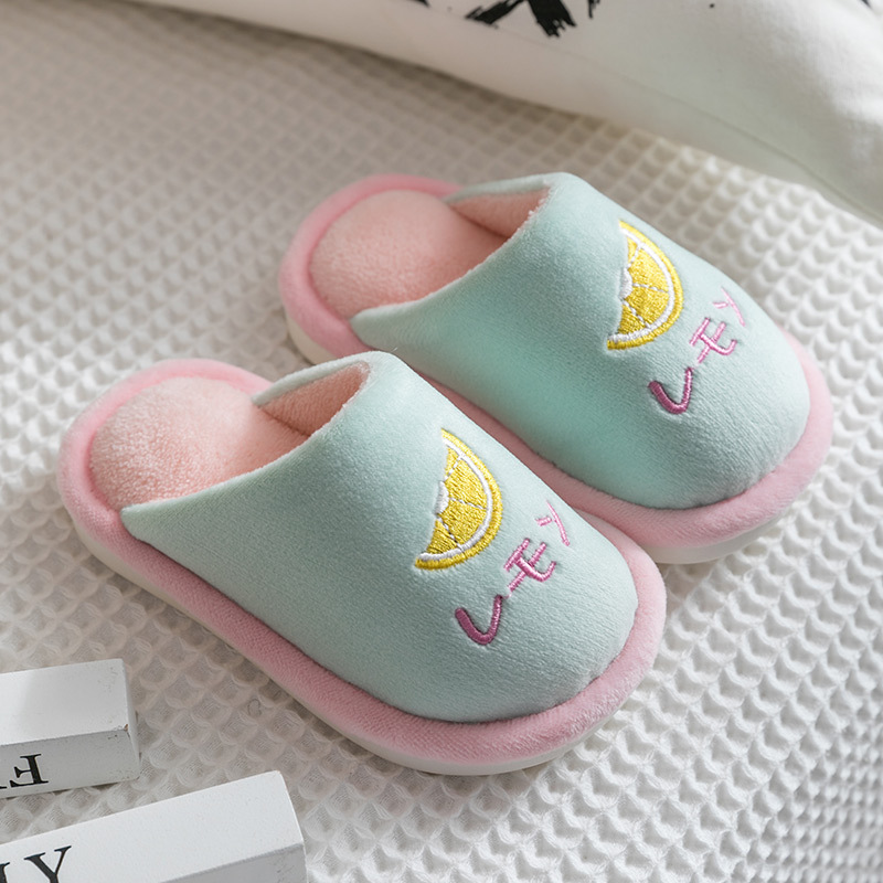 kid shoe 2023 Winter Children's Cotton Slippers Home Autumn and Winter Non-Slip Baby Indoor Boys and Girls Thermal Cotton Slippers Cotton Slippers Wholesale