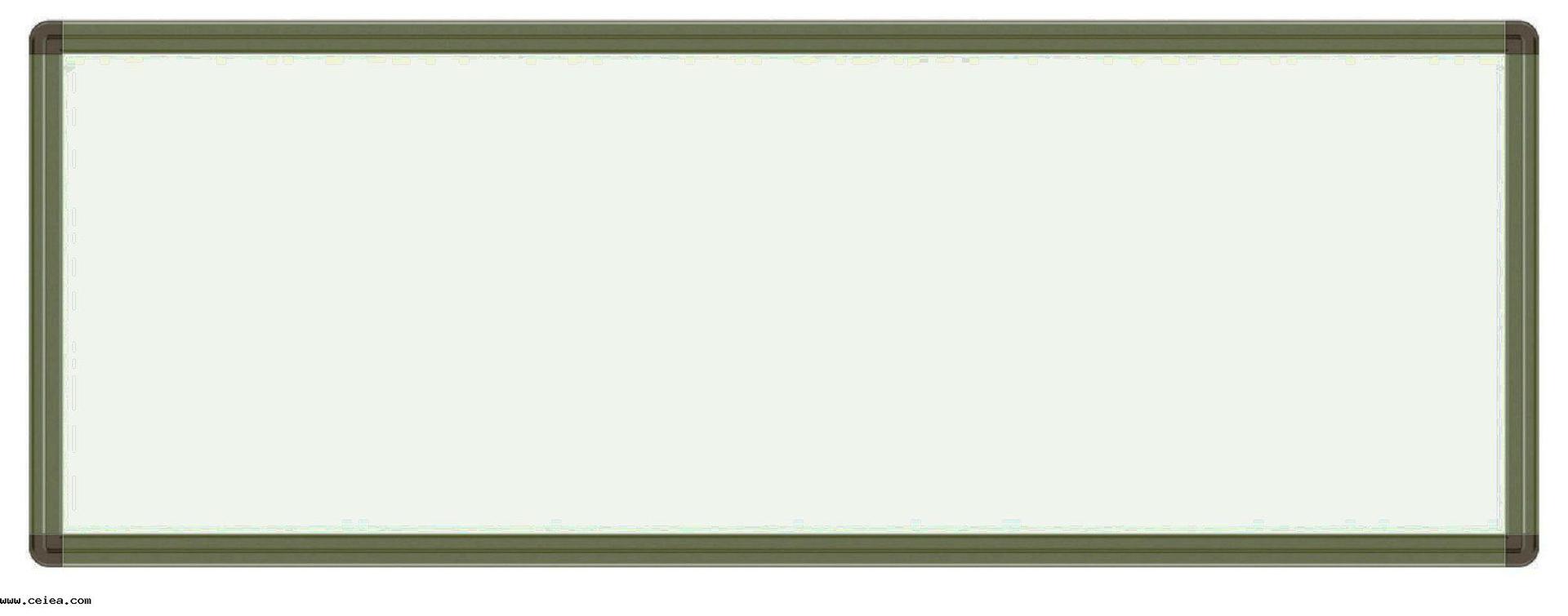 2x4米教学磁性黑板 绿板 白板 哑光米黄板