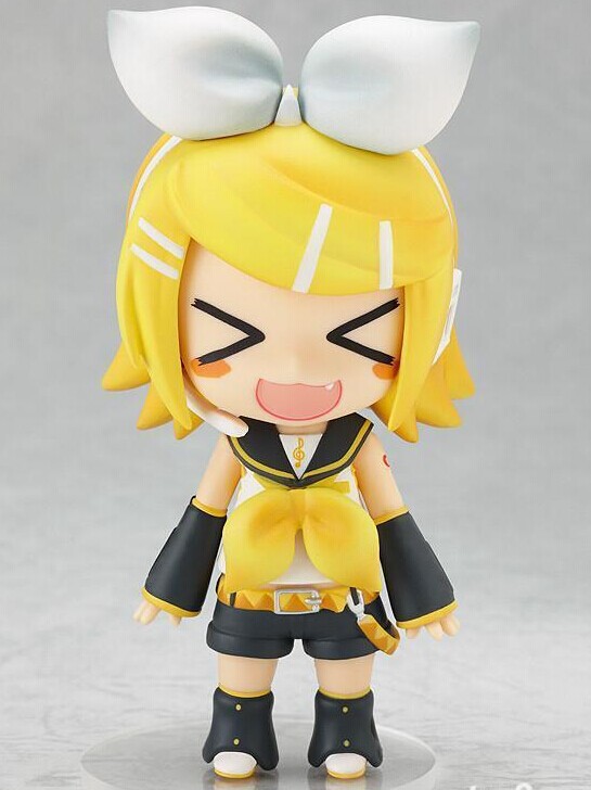 动漫手办玩具批发 q版粘土 189# 双子 镜音铃 公仔模型