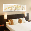 蘭花卷 酒店賓館裝飾畫 臥室裝飾畫 床頭臥室客廳床頭畫