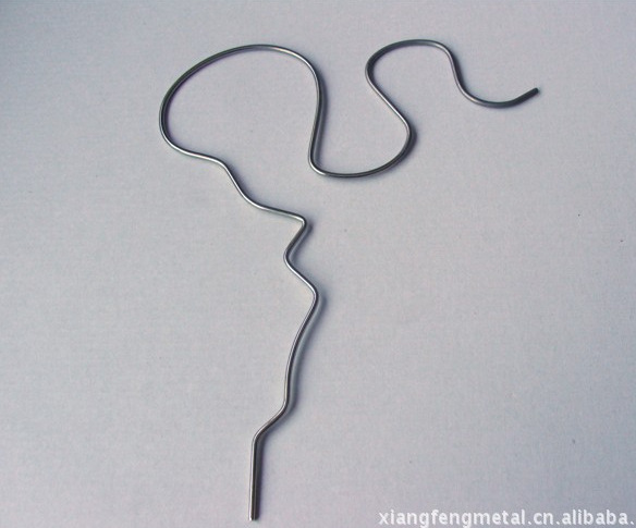 异型铁丝定制加工钢线折弯曲加工不锈钢线材加工弯曲可来图订