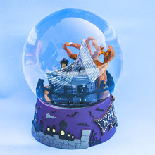 厂家定制创意高档工艺礼品雪花球树脂摆件家居水晶球生日礼物赠品