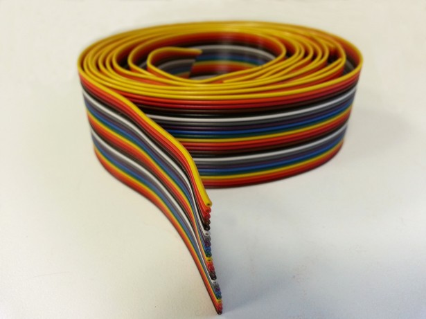 供应环保 非标彩排线 彩虹排线 ul排线 透明排线 电线