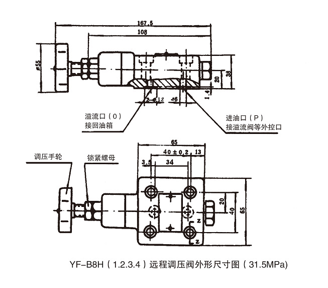 溢流阀yf-l8h1/2/3/4