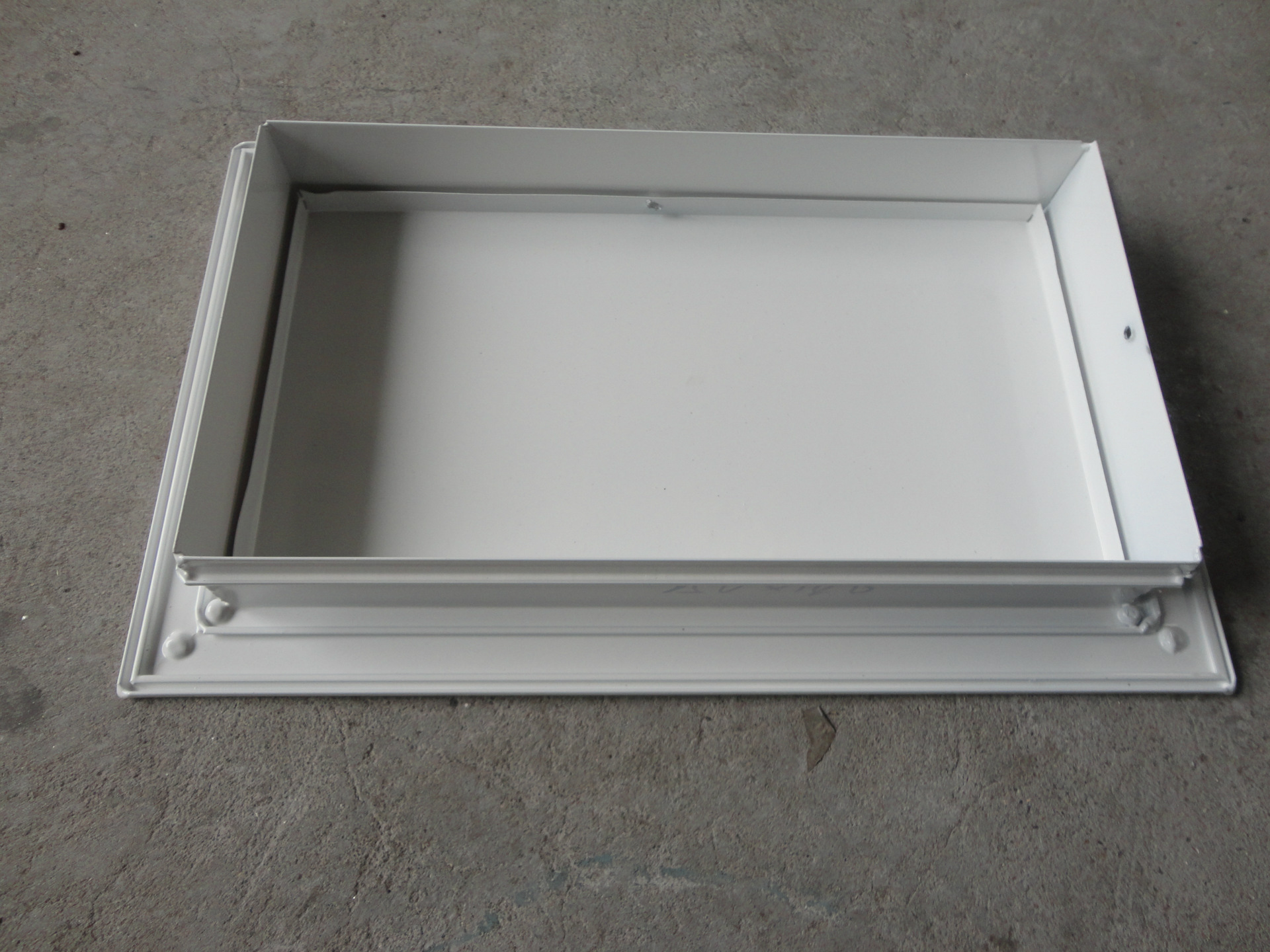 供应铝合金检修口 检修框 检修门 空调检修板 托板式 400*400mm