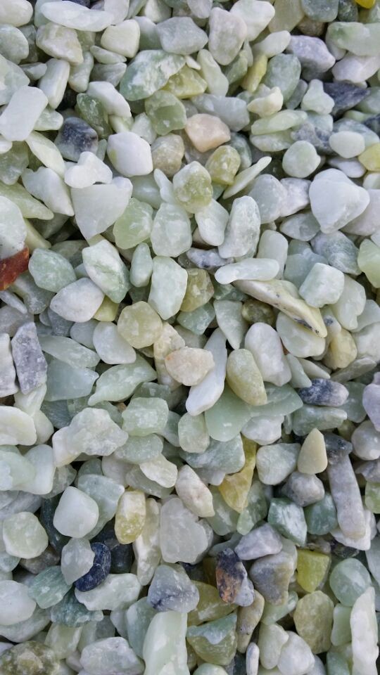 玉石 玉鹅卵石 玉石颗粒 玉石米 韩式汗