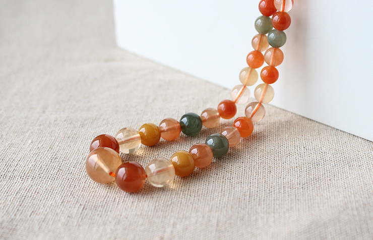 批发东海水晶福禄寿项链 一件代发