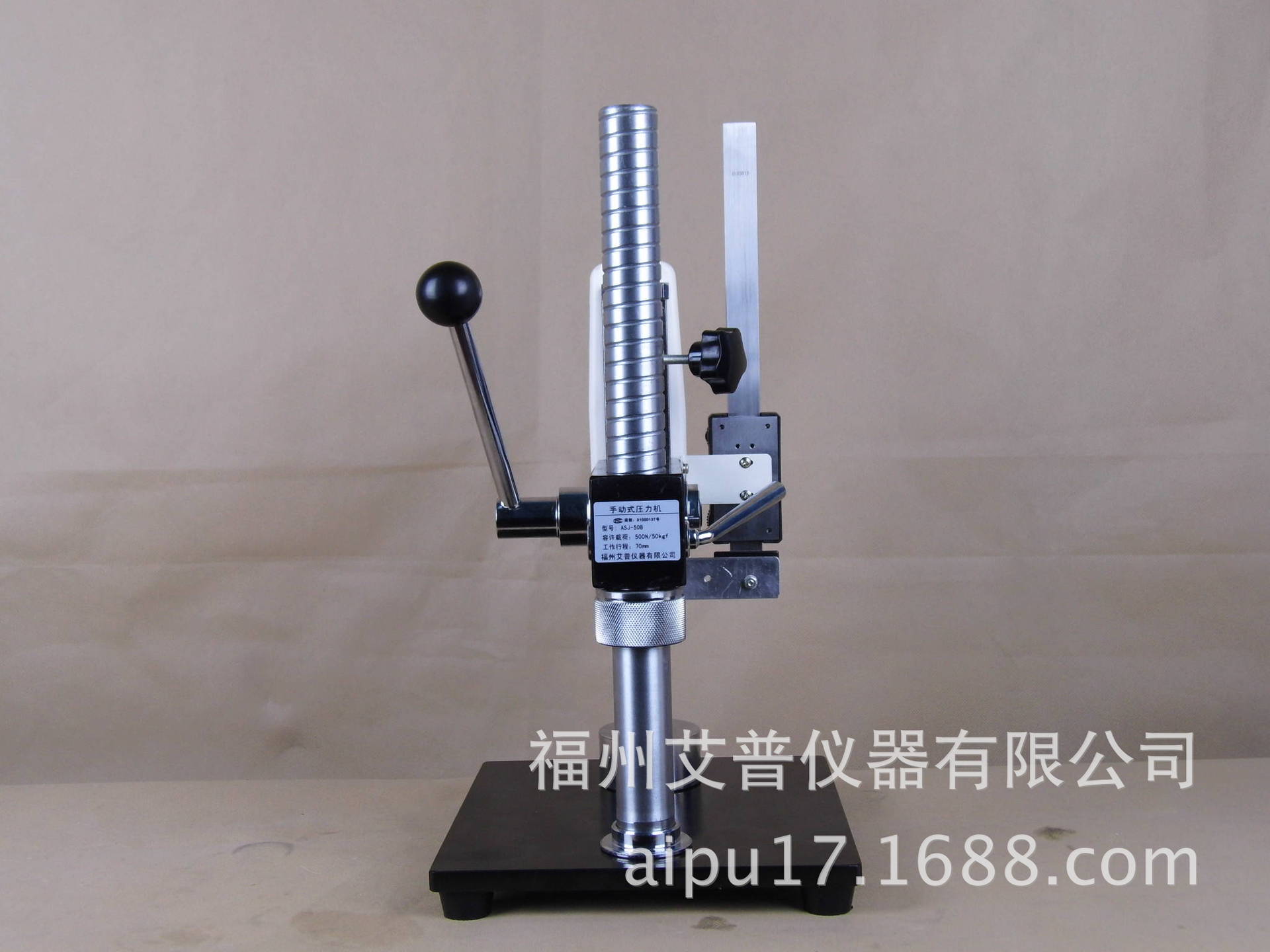 供应50kg快速施压手动压力测试机压力测试仪数显压力试验机