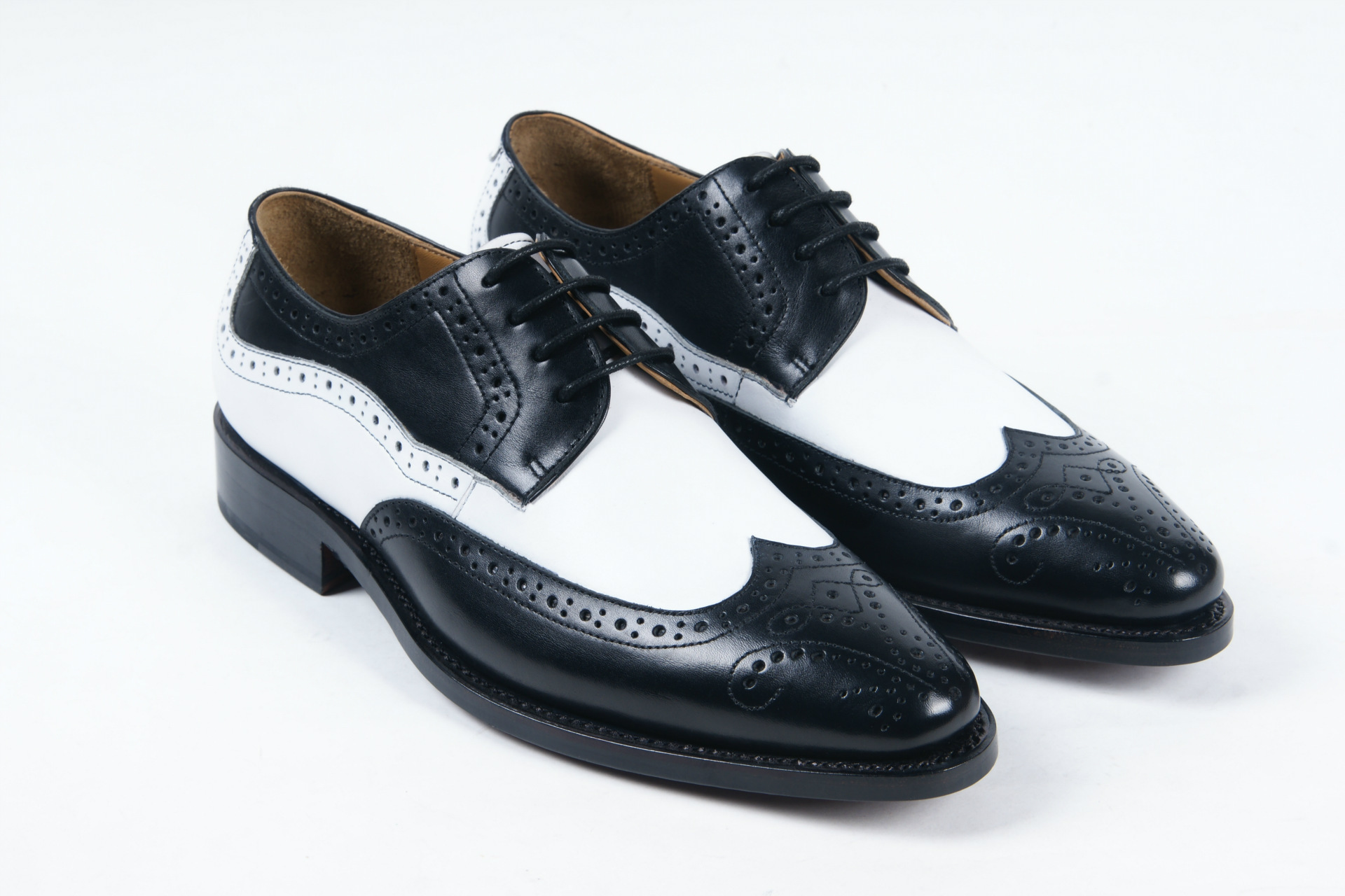 拉巴奴高端真皮男鞋手工进口牛皮男式奢侈品商务皮鞋