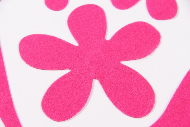 diy手工贴画 植绒墙贴 bz系列时尚家