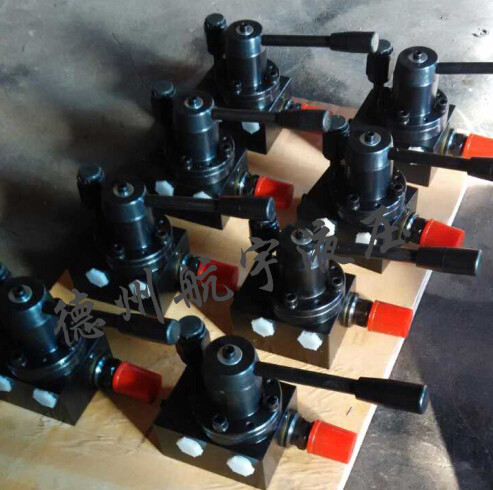 液压泵专用二位四通推拉阀 手动推拉阀 液压阀专卖 液压配件