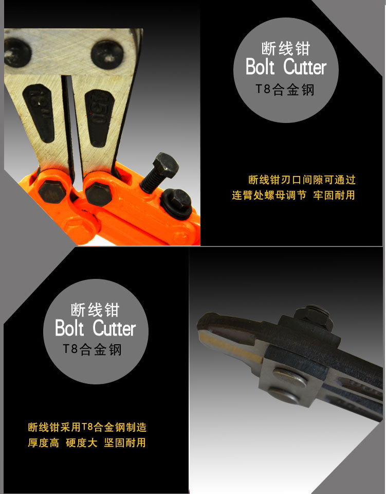 厂家供应高质量出口型欧式断线钳12寸48寸