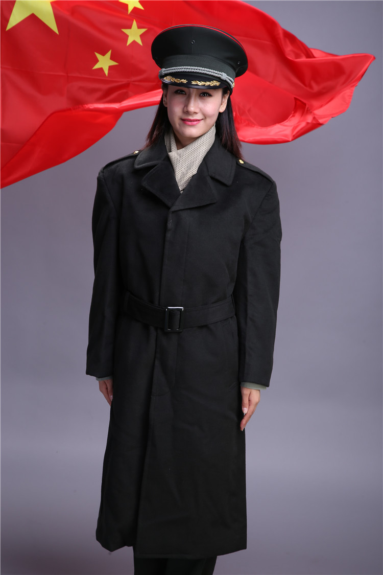 厂家直销 07陆库干部羊绒呢大衣 冬季羊