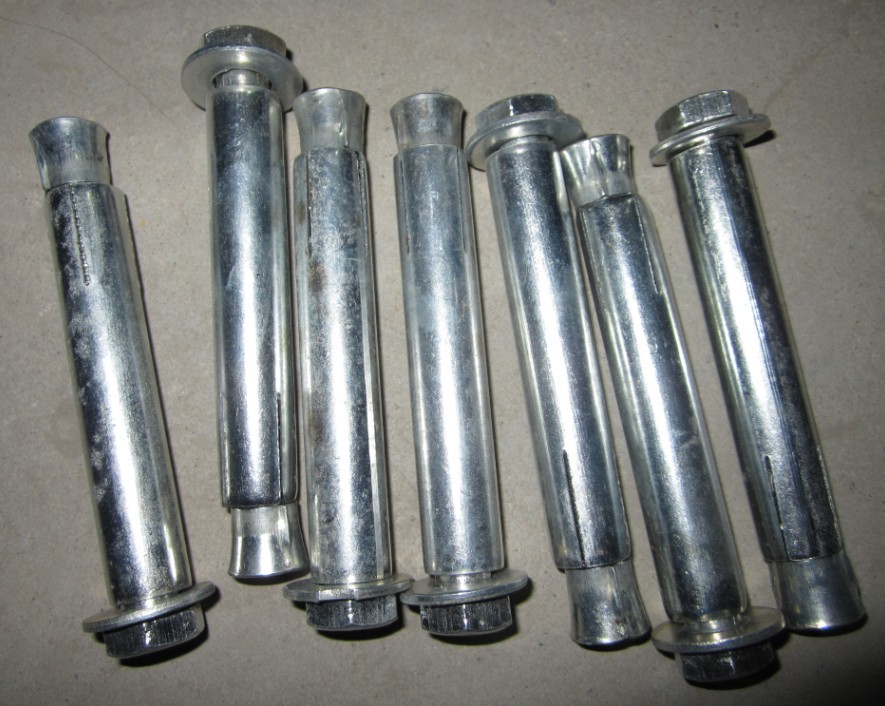 减速带专用钢钉 内膨胀螺丝 国标内碰撞螺栓