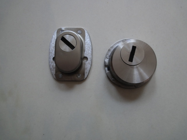 加厚磨砂不锈钢护锁器 防盗门护锁器 锁盖 锁冒 厂家直销