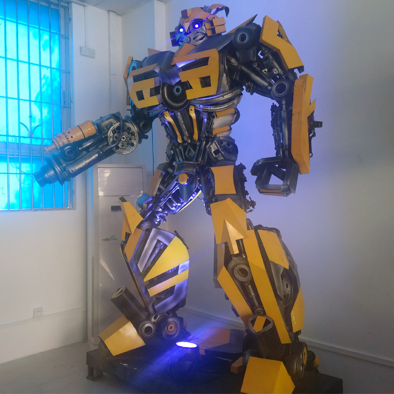 迎宾机器人 大型变形金刚机器人出租销售广州机器人厂家制作