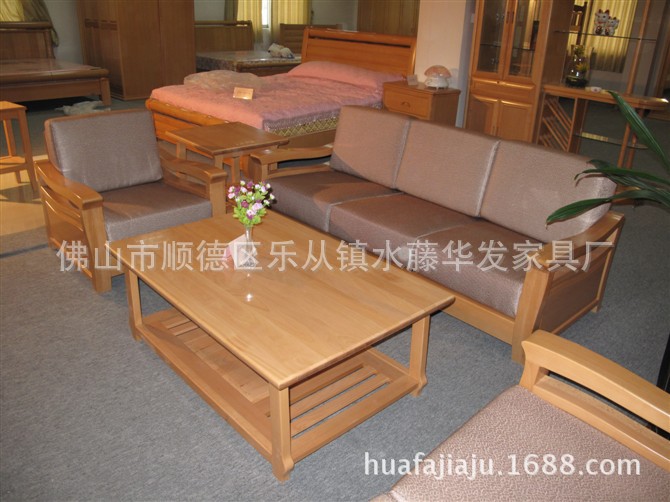 大量促销实木沙发 客厅沙发欧洲进口榉木质量保证环保油漆