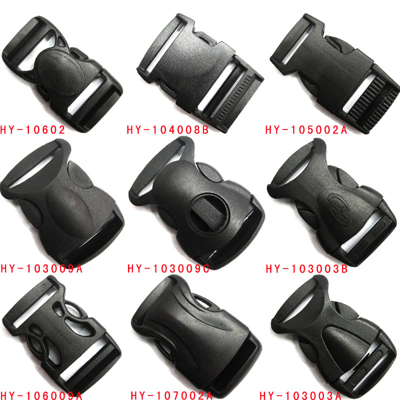 供应彩色扣具 塑料插扣 塑料调节扣 塑料四档 塑料三档详情27