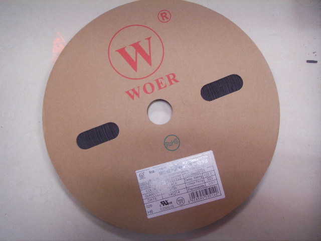 上海青浦嘉定昆山无锡南通沃尔(woer)3mm黑色热缩管绝缘套管