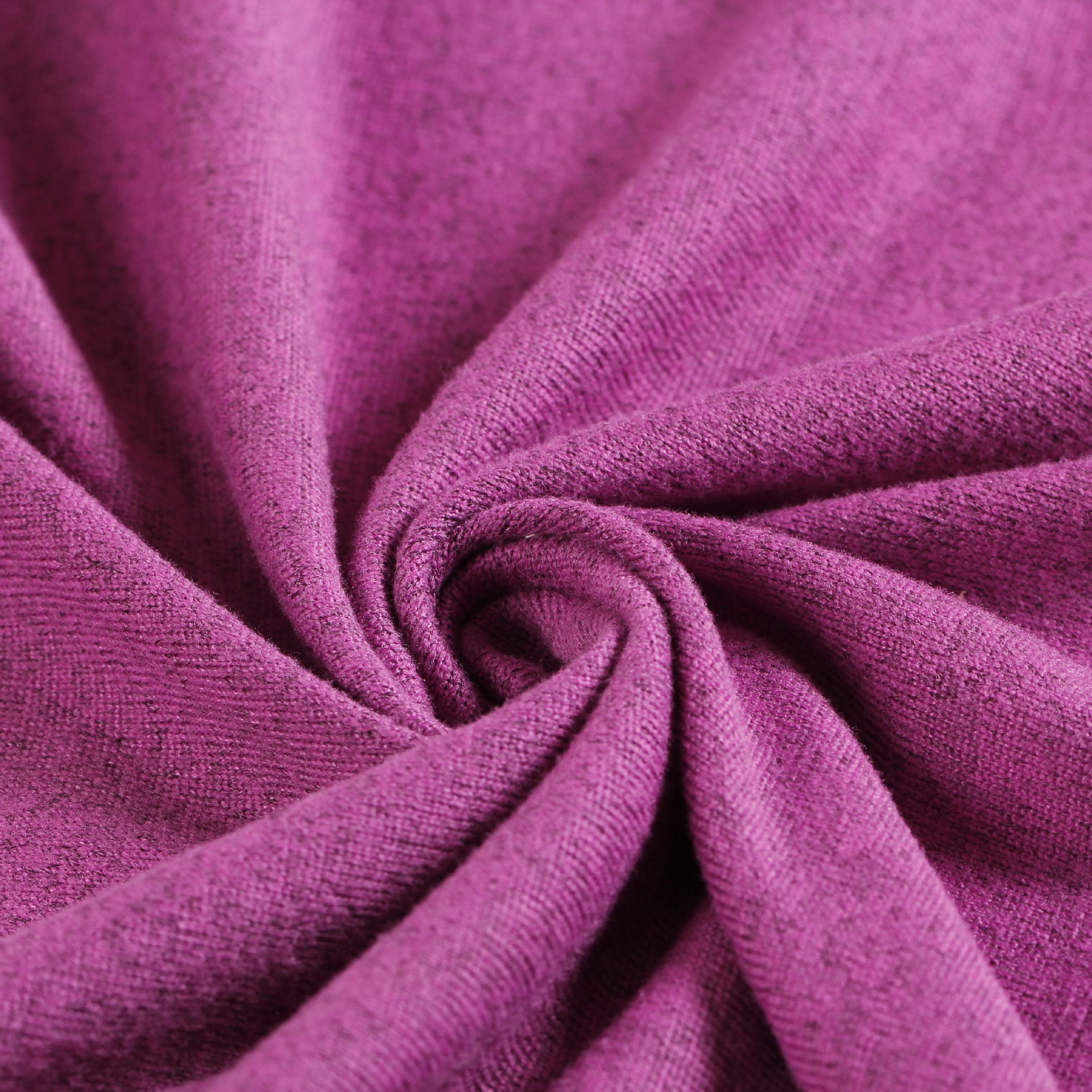 厂家直销 黑白双色粗针面料 tr双色并线粗针 粗针并线面料