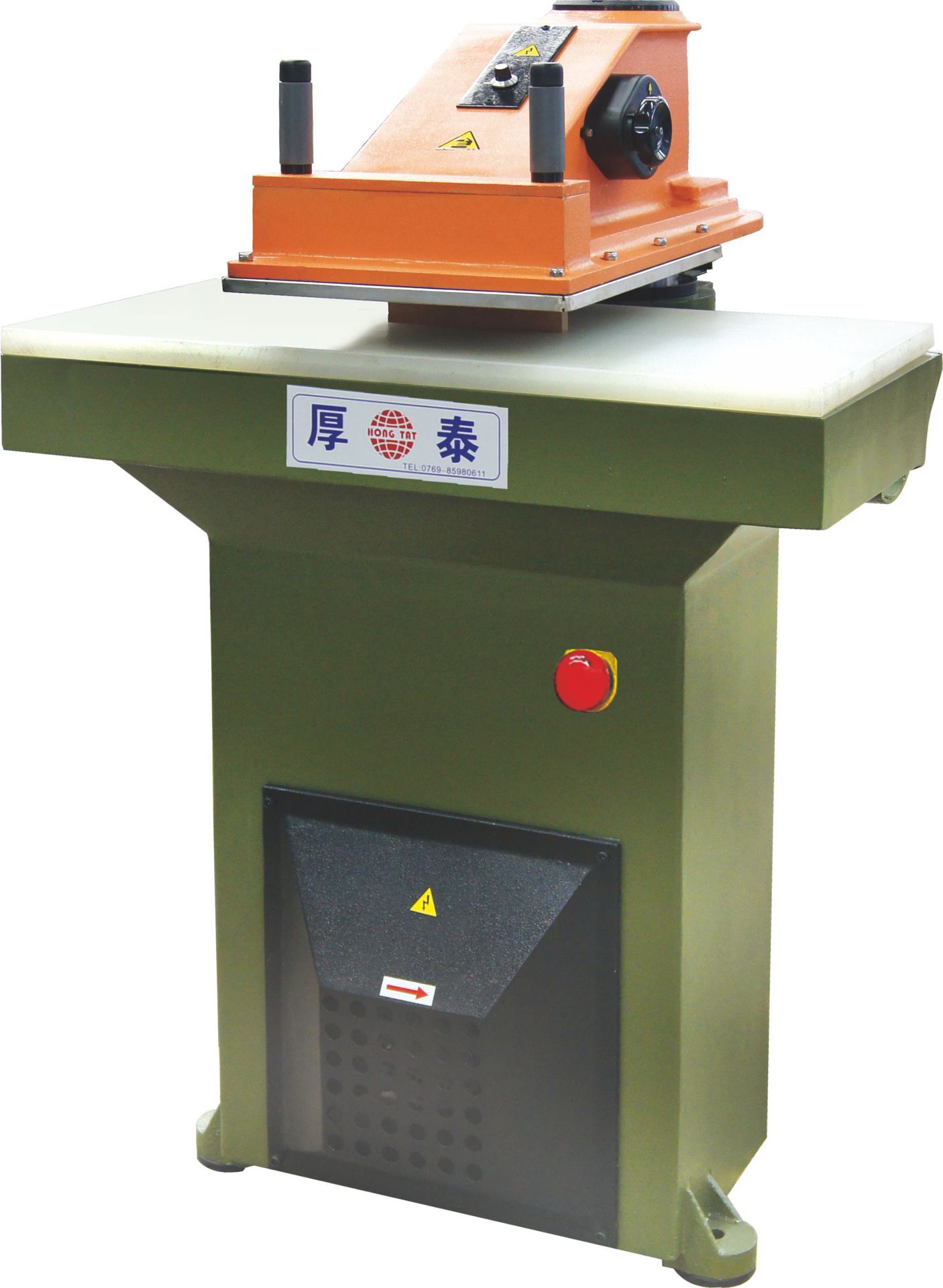 hta-220t摇臂式液压裁断机 20吨90度可灵活摆动啤头啤机