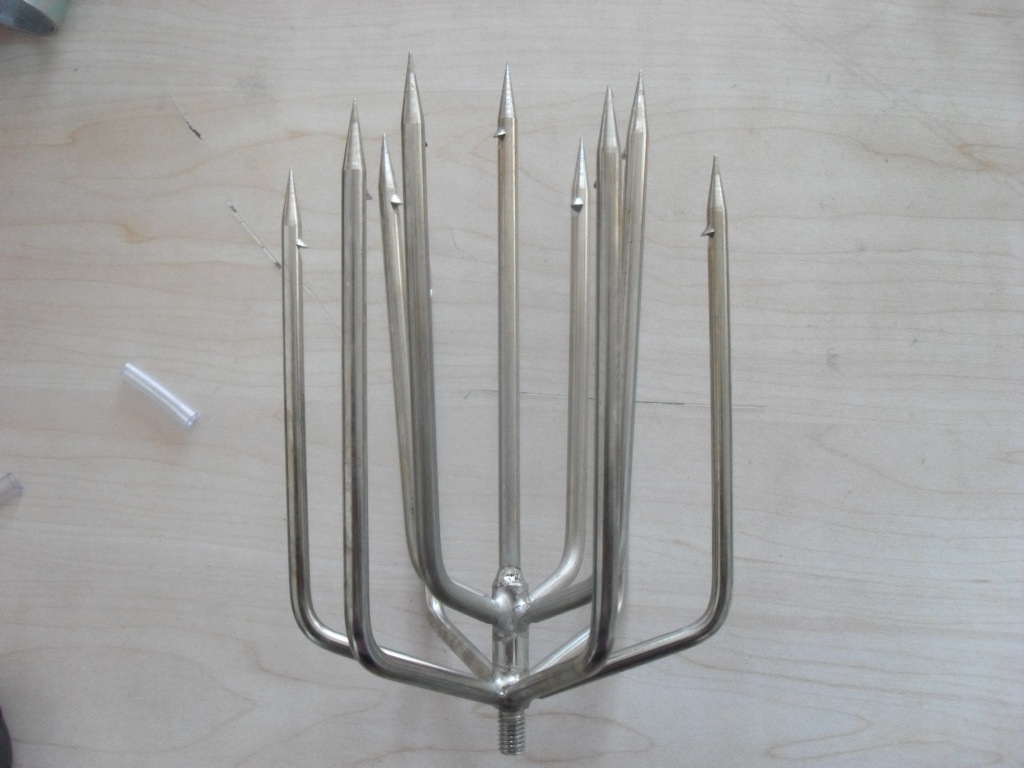 运兴渔具 不锈钢鱼叉 11齿鱼叉 渔叉