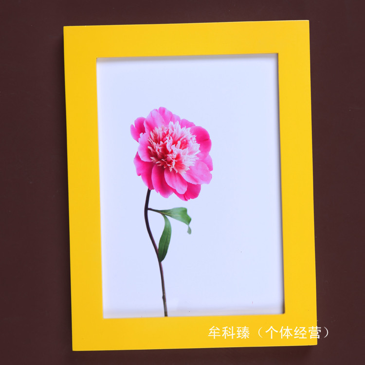 创意平面影楼实木相框 a3a4木质相框批