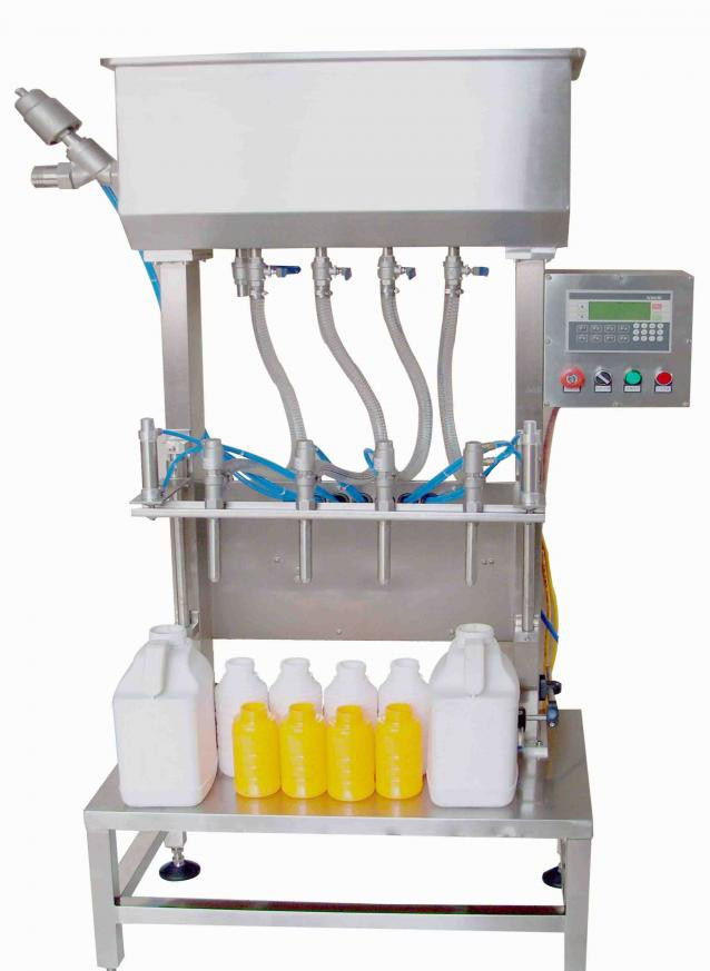 全自动灌装机洗洁精灌装机润滑油灌装机日常用品瓶装灌装机